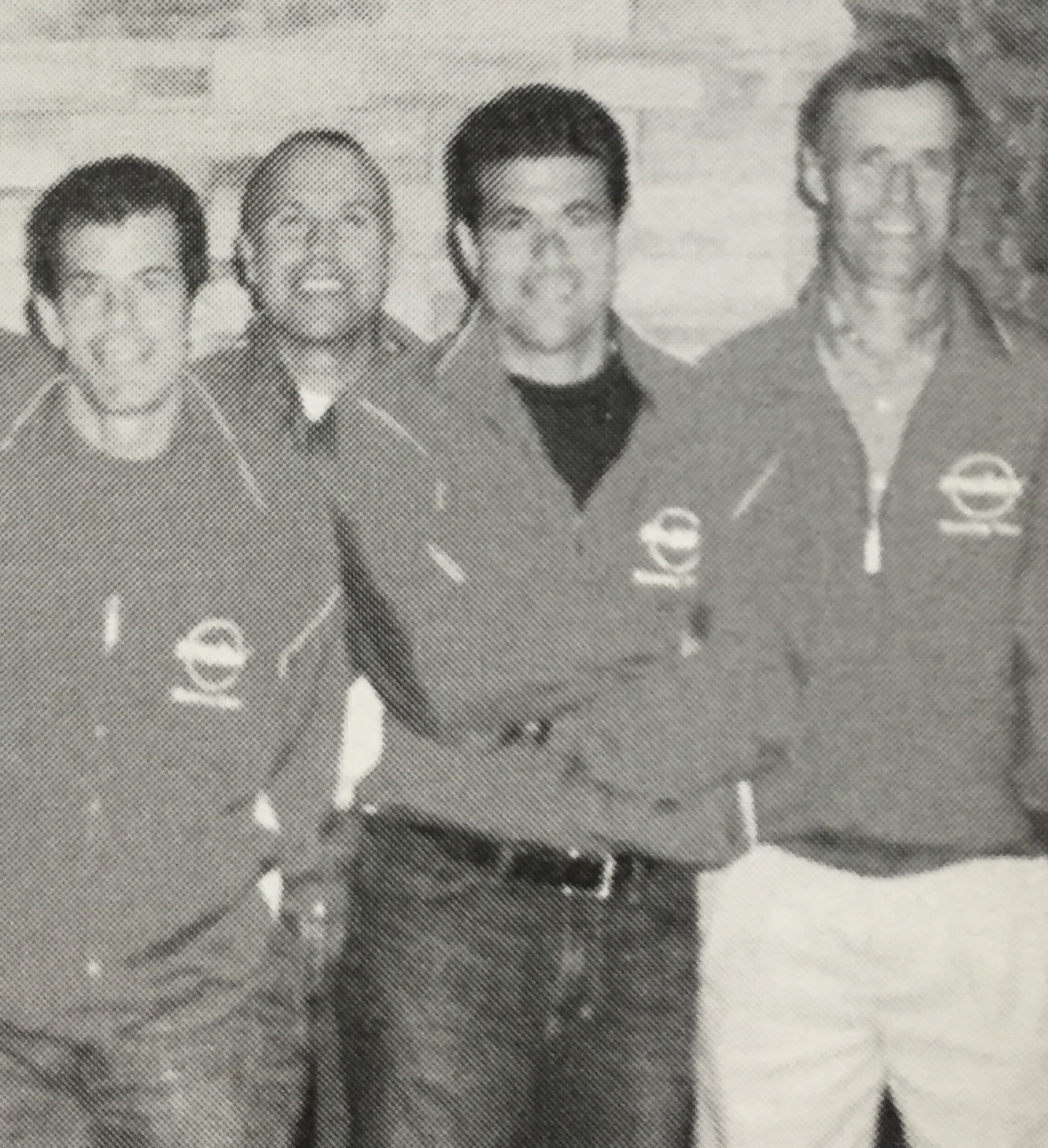 Gene Callaghan, Dan Klein, Mike Picini and Martin Slark in 2006; 4 early adopters of fitness and health at Molex